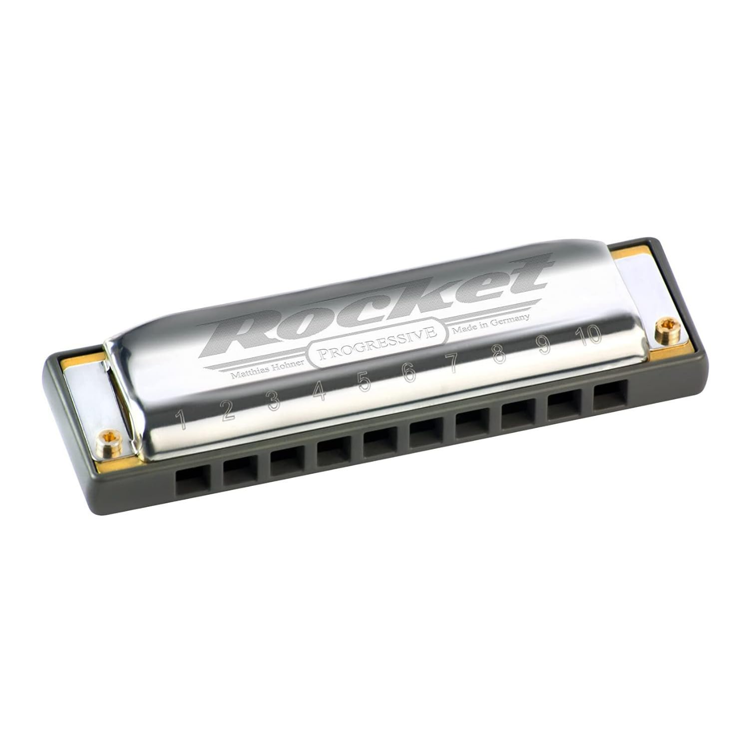 Amazon.com: Hohner M2013BXG Rocket Harmonica : Musical Instruments